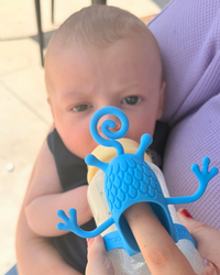 Feeding Friendzies Bottle-Feeding Sensory Toy – Blue Buddy