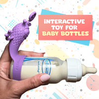 Feeding Friendzies Bottle-Feeding Sensory Toy – Purple Pal