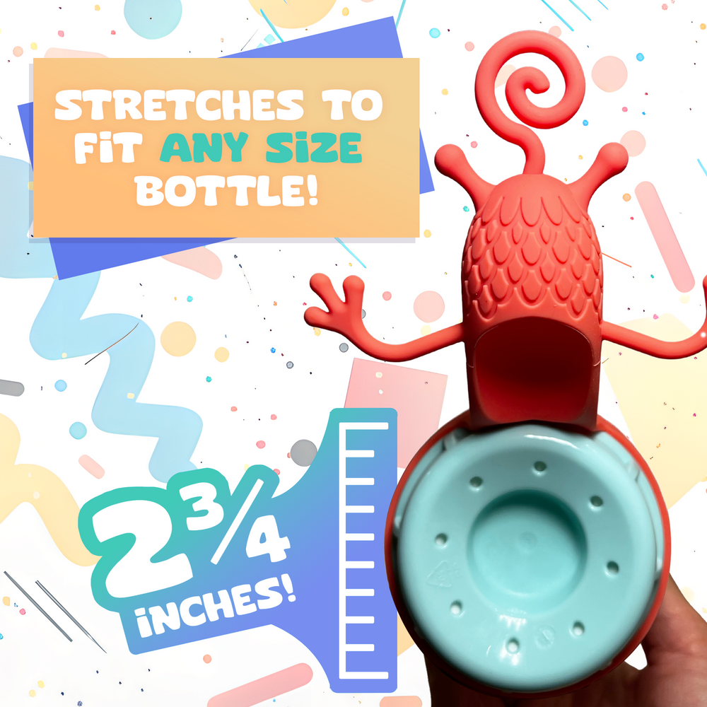 Feeding Friendzies Bottle-Feeding Sensory Toy – Coral Companion